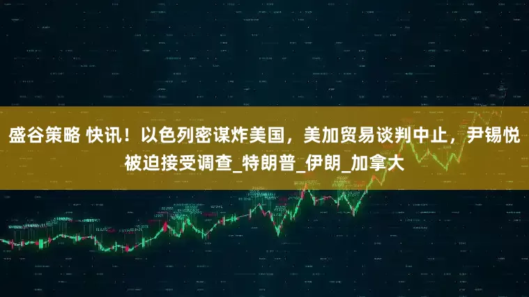 盛谷策略 快讯！以色列密谋炸美国，美加贸易谈判中止，尹锡悦被迫接受调查_特朗普_伊朗_加拿大
