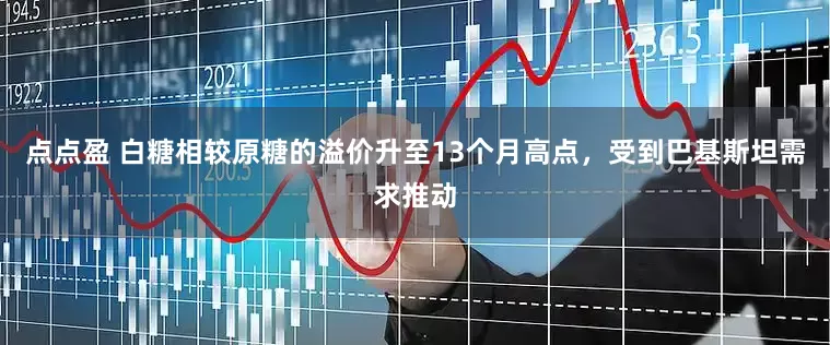 点点盈 白糖相较原糖的溢价升至13个月高点，受到巴基斯坦需求推动